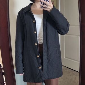 Orvis Women's Large Black Quilted Jacket